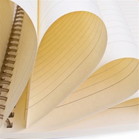 Carnet de notes d'école en spirale Pvin marron = 2.45v ~ 16v 1 Promotion en papier recyclé couverture de livre en cuir bloc-notes imprimé Journal en cuir