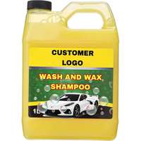 Nano Wax 1L Shampoing auto haute qualité pH équilibré Nettoyage rapide et facile Formule blanchissante Dilution 1:100 Bouteille plastique 3