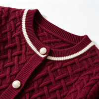 Ensemble tricoté personnalisé OEM, compatible avec les courbes, style vintage, grande taille, pour femme, ensemble de vêtements en tricot, robe en tricot pour femme, ensemble deux pièces