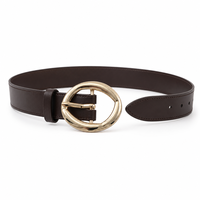 Boucles de ceinture pour hommes d'affaires, logo gravé sur mesure, alliage de zinc, métal résistant à la rouille, anti-rayures, pour ceinture en cuir