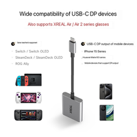Adaptateur d'alimentation et de divertissement XREAL Hub avec double port Type C pour transmission vidéo sans perte, accessoire pour lunettes AR