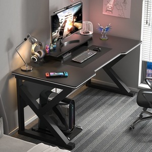 Z Shape Gaming Desk Artificial Board <b>Study</b> <b>Table</b> With Detachable Design For Home Office Use - Product Image 1