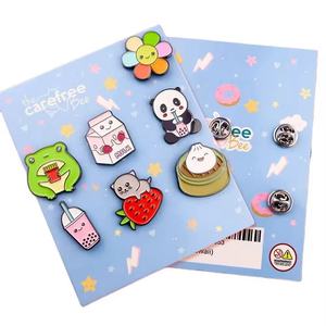 Pin esmaltado de conejo <span class=keywords><strong>Tsuki</strong></span>, moderno, antiguo, de ocio, acogedor, con diseño de juego, de níquel negro, con temática de amor, conejito lindo, tejido, broche, insignia de solapa, letterpress - Product Image 5