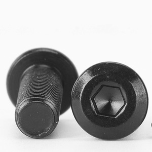 M6x15mm thép không gỉ đồ nội thất tủ vít đen lục giác ổ cắm doanh đồ nội thất Bolt Nut vít Metric Hệ thống đo lường - Product Image 6