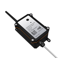 Capteur de température LoRaWAN à double NTC-Noeud d'extrémité industriel sans fil avec alarme en temps réel et protection IP67