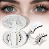 Cils magnétiques réutilisables, aspect naturel, cils magnétiques doux, pas besoin de colle, faux cils, kit de cils magnétiques avec applicateur