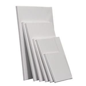 Cornice in <span class=keywords><strong>tela</strong></span> di puro cotone bianco <span class=keywords><strong>per</strong></span> artisti 30x40 cm, cornice 40x50cm <span class=keywords><strong>per</strong></span> la pittura e la creazione di regali - Product Image 5