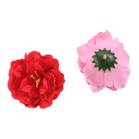 SUREMAY Vente chaude Fleurs artificielles Jour de la Saint-Valentin Décoration de la maison Mariage Fleurs de savon pivoine au toucher réel