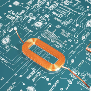 저렴한 가격의 맞춤형 마그네틱 와이어 플랫 에어 코어 코일 고주파 응용 RoHS 인증 무산소 구리 에나멜 와이어 - Product Image 6