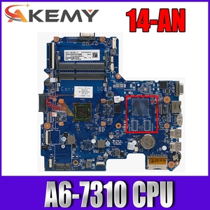 Carte principale 14-UN 245 G5 TPN-I120 860452-001 860452-501 860452-601 6050A2822801-MB-A01 Avec A6-7310 <span class=keywords><strong>DDR3</strong></span> carte mère Pour HP - Product Image 4