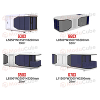 Moducube Luxury Mobile Space Capsule House Tiny House Container House Capsule Villa pour l'extérieur de l'hôtel