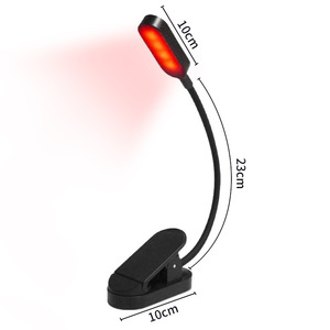 Lámpara de escritorio con 3 temperaturas de color, recargable por USB, luz de lectura que cuida la vista para estudiantes, lámpara de mesa portátil recargable. - Product Image 3