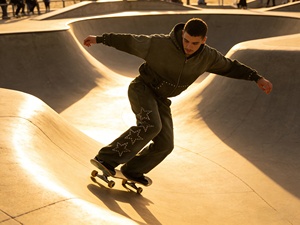 Set Felpa e Pantaloni da Uomo con Logo Personalizzato, Lavaggio Acido, 100% Cotone, Strass, Zip Intera, Taglie Forti, Oversize - Product Image 4