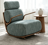 Chaise de bureau et de salon multifonctionnelle en tissu moderne, emballage personnalisable, fabricant direct, montage facile