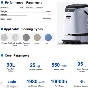 Fabricante de Robots para Limpieza de Pisos Comerciales e Industriales para Fábricas y Restaurantes - Product Image 4