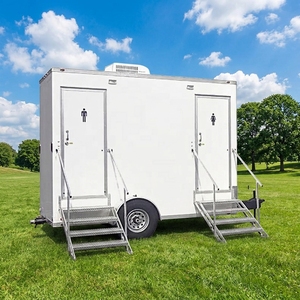 Toilettes mobiles d'extérieur TUNE, toilettes portables, remorques de toilettes portables, toilettes portables d'occasion à vendre - Product Image 1