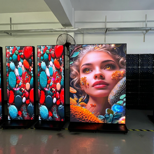 จอแสดงผล LED ในอาคาร ความละเอียด 4K ความสว่าง 5000cd 178 °   แผงโฆษณาติดผนังแบบปรับมุมมองได้ รองรับ HDR10 - Product Image 1