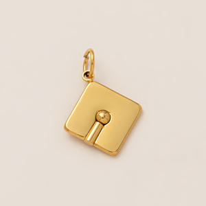 Acero inoxidable DIY básico vivo <span class=keywords><strong>cadena</strong></span> colgante serie vida perla collar 18K oro horno vacío galvanoplastia incluyendo espaciadores - Product Image 5