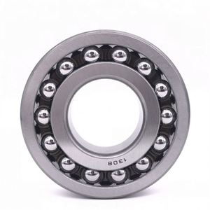 Roulement à billes à alignement automatique 2312-2RS 60x130x46mm, roulement à étanchéité en caoutchouc 2312-2RS - Product Image 1