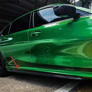 ชุดแต่งสเกิร์ตข้างคาร์บอนไฟเบอร์แท้ รุ่น DGRCCS 3 Series G20 G28 ปี 2019-2024 แบบขัดเงา พร้อมปีกข้าง ติดตั้งง่าย - Product Image 6