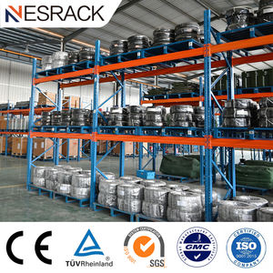 מדף משטחים סלקטיבי מפלדה מגולגלת קרה הניתן להתאמה אישית עם הגנה עמידה בפני קורוזיה לאחסון במחסן תעשייתי - Product Image 5