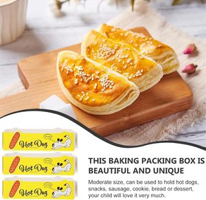 Scatola di Carta Personalizzata con Logo per Popcorn, Corndog, Hot Dog, Hamburger, Waffle Stick con Carta da Imballaggio - Product Image 4