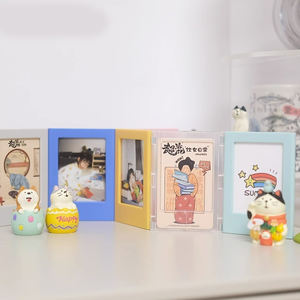 Diy Mini fotocamera istantanea cornice per frigo magnete bella Fujifilm Instax 3 pollici cornici fotografiche frigorifero magnetico - Product Image 5