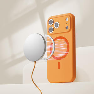 JOYPORODO S042 Custodia Premium in Silicone Liquido Cover Posteriore Magnetica per iPhone 17 16 15 Pro Max Custodia in Silicone Air - Product Image 2