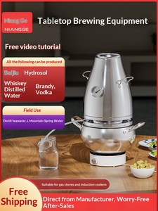 Petit équipement <span class=keywords><strong>de</strong></span> <span class=keywords><strong>brassage</strong></span> en plein air, distillation intégrée portable, alambic à <span class=keywords><strong>eau</strong></span> <span class=keywords><strong>de</strong></span> <span class=keywords><strong>mer</strong></span>, cuisinière à gaz <span class=keywords><strong>de</strong></span> terrain - Product Image 3