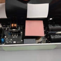NDST NDST-CP120 1.5-12.0W/mK Lembaran Silikon Termal Khusus Isolasi Suhu Tinggi untuk CPU dengan Tegangan Terukur 6kV