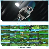 Simulador de Golf Interior Modelo MNQ003 de Origen Chino con Instalación a Domicilio Global PGM, Cámara de Alta Velocidad, Láser 4K, 3D