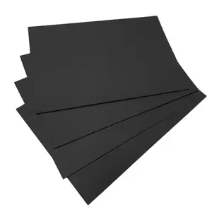 Vierge longue fibre 80g papier kraft noir laminage Papier Noir