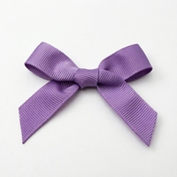 Nœud en satin rose élégant Gordon avec bordure dorée - Nœuds en ruban pré-noués pour robes de filles, accessoires pour cheveux et décoration de vêtements