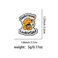 En gros, Broches en métal émaillées créatives et mignonnes en forme de chiot, polyvalentes, style mode, pour accessoires vestimentaires