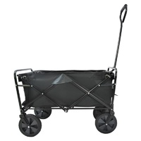 Chariot pliant Uni-Silent en gros pour usine, chariot utilitaire d'extérieur, poussette de camping, chariot de jardin, chariot de plage pliable FW80B