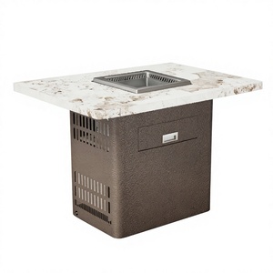 Mesa de Comedor Inteligente y Moderna para Restaurante con Purificación de Aire para Uso Comercial en Exteriores, Centro Comercial, Barbacoa sin Humo - Product Image 5
