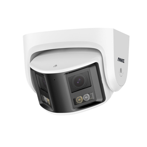 กล้องวงจรปิด ANNKE FCD800 4K 8MP PoE IP แบบเลนส์คู่ มุมมองพาโนรามา พร้อมไฟไฮบริดอัจฉริยะ AI เสียงสองทาง ช่องใส่การ์ด รองรับเครือข่าย - Product Image 1