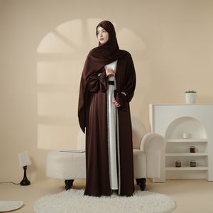 Nuevo Conjunto Exclusivo de 4 Piezas con Pedrería y Cuentas, Talla Grande, Largo hasta el Tobillo, con Hiyab, Vestidos Abaya de Fiesta para Mujeres Musulmanas - Product Image 5