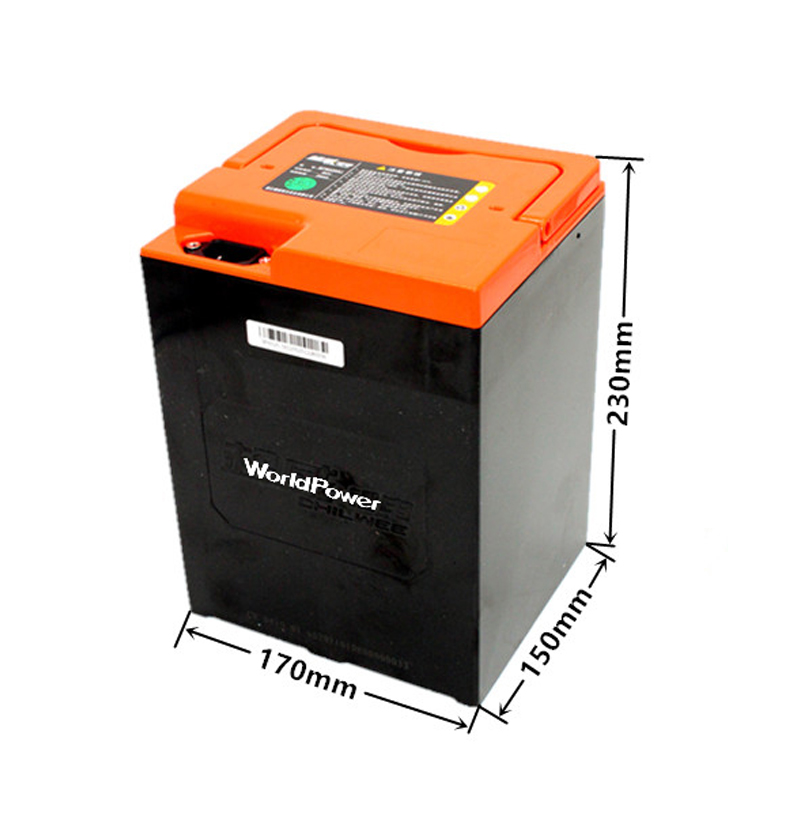 Блок литий-ионных батарей WORLDPOWER OME 48 в 60 в 20 Ач 30 Ач 50 Ач для мотоцикла, электрического скутера, электромотоцикла