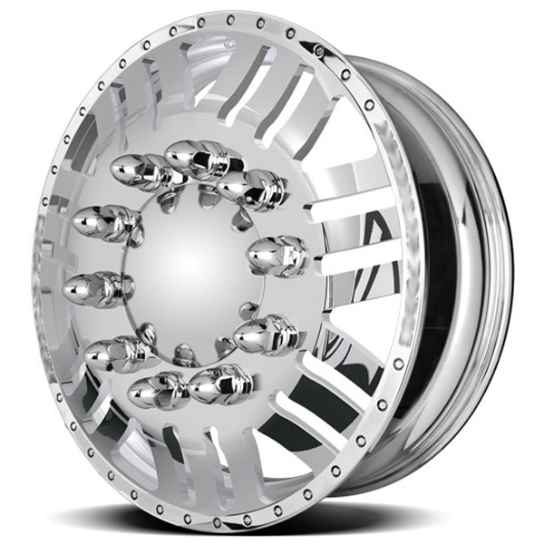 Кованые Внедорожные колеса Dually Wheel 20x8,25 22x8,25 24x8,25 полированные для Ram GMC Super Duty