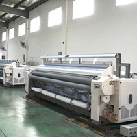 ماكينة نسيج نفاثة مائية عالية السرعة TONGDA TDW-508 بتحكم PLC ومحرك موفر للطاقة لتصنيع الأقمشة - أوتوماتيكية وعالية الكفاءة