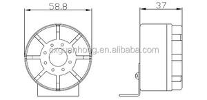 10W 12V 24V Sirine Piezo Terbalik Alarm Klakson Truk Karavan Mobil Peringatan Mundur Beeper Klakson Peringatan - Product Image 5