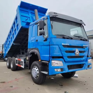 HOWO truk sampah bekas, truk pembuang 6x4 371HP daya kuat tugas berat - Product Image 2