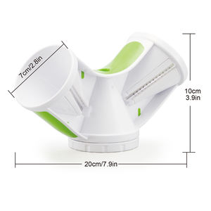 Cortador de Verduras Multifuncional Ecológico y Creativo para Cocina, Cortador en Espiral con Embudo Giratorio para Calabacín, Pepinos y Zanahorias - Product Image 6