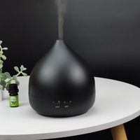 Diffuseur 400ml Diffuseur d'huiles essentielles à grains de bois Diffuseur d'arômes à ultrasons électrique Humidificateur de parfum