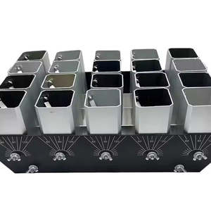 أنابيب هاون من سبائك الألومنيوم بطول 2 بوصة و<span class=keywords><strong>20</strong></span> طلقة بتصميم جديد لعرض الألعاب النارية - Product Image 1