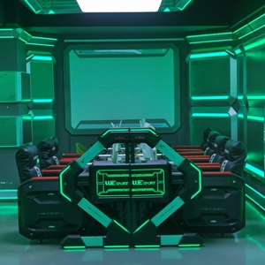 Esports RGB Iluminação Gaming Desk Mesa De Computador De Metal Com Iluminação RGB Para Gamers - Product Image 5