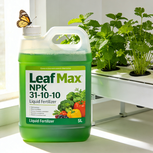 Fertilizante de Alto Contenido de Nitrógeno Leaf Max <span class=keywords><strong>NPK</strong></span> 31-10-10 - Crecimiento de Follaje Lujoso y Potenciador de Hojas Verdes - Product Image 5