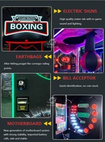 MAKER Factory Wholesale Boxing Machine Machine De Boxe Arcade Punching Strength Test Machine for Sale High Profit Game Center