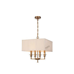 โคมไฟระย้าขนาดเล็กปรับความสูงได้หรูหราในร่มปรับความสูงได้ออกแบบผ้าได้สำหรับโรงแรมครอบครัว - Product Image 3